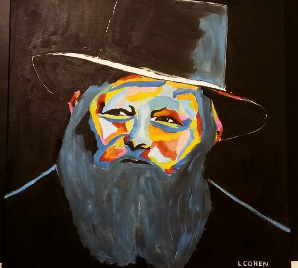 Portrait couleur d'un rabbin