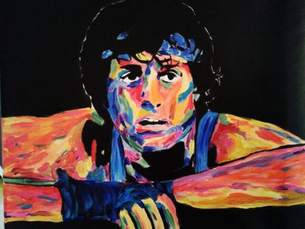 Portrait couleurs de Rocky Balboa